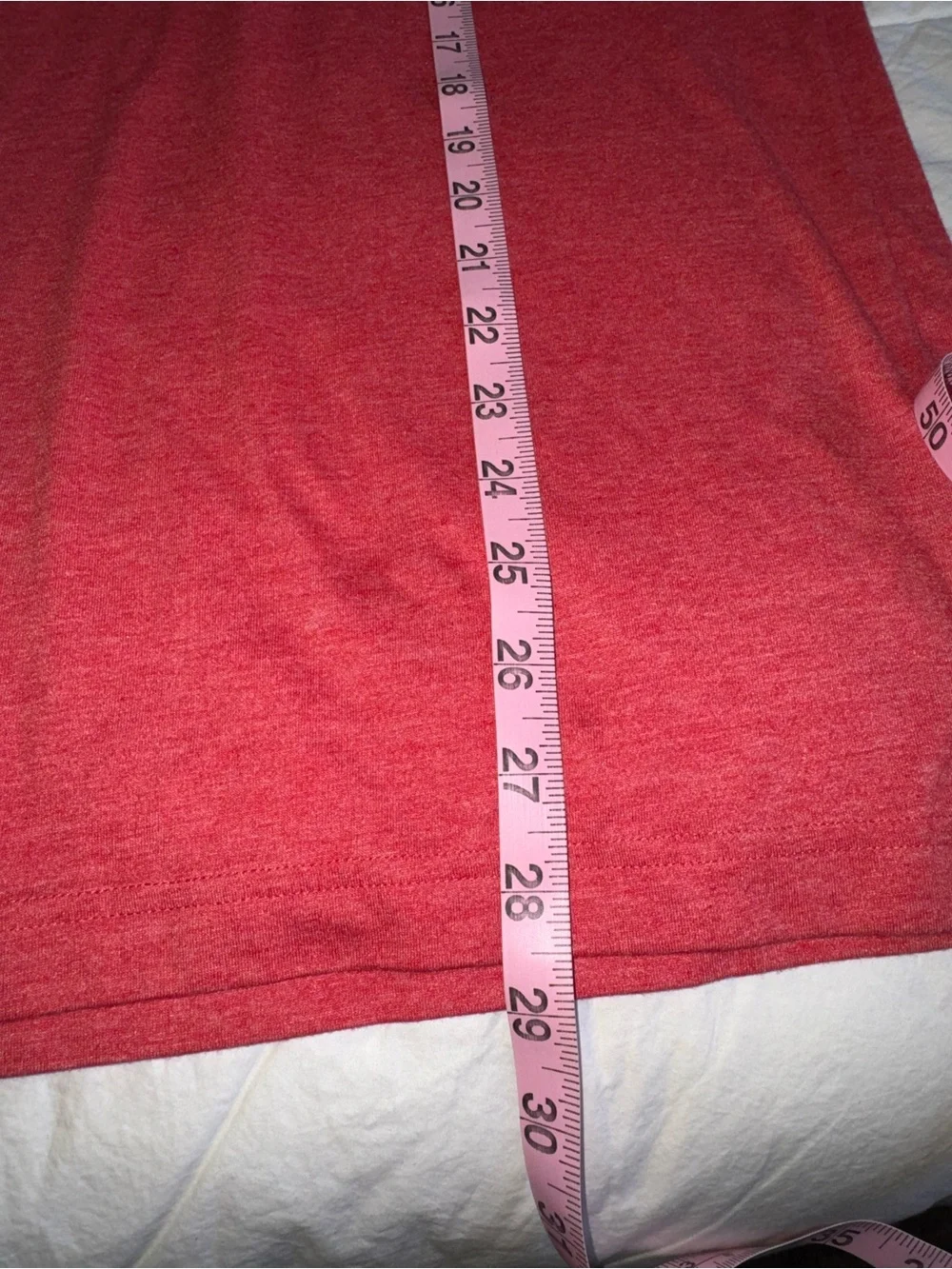 adidas Men's Heathered Red Short Sleeve Athletic Tee